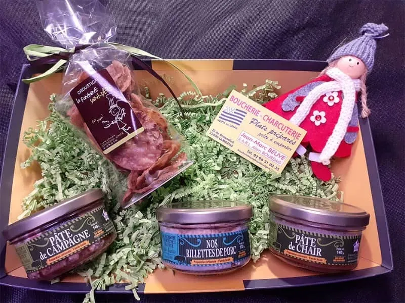 panier gourmand : conserves Beuve